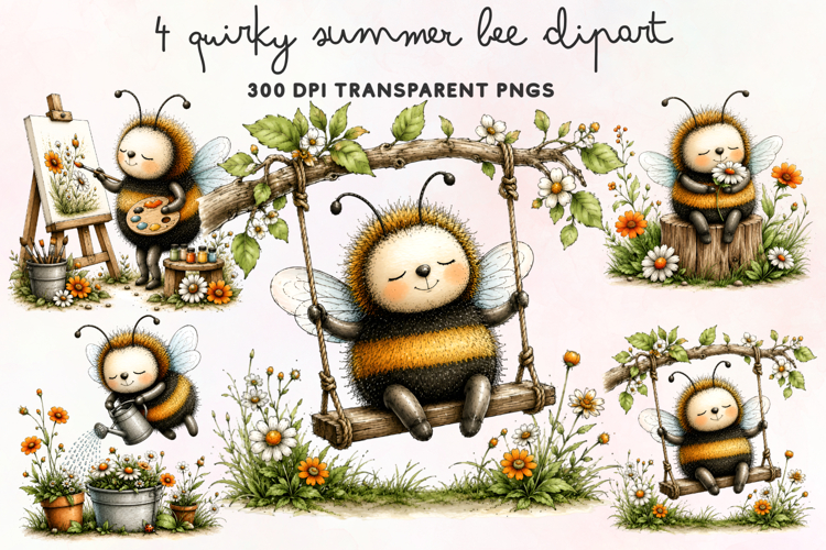 Bee Clipart Image 12