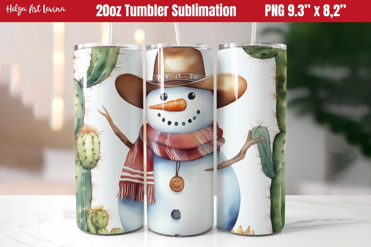 Christmas Tumbler Wrap Image 4