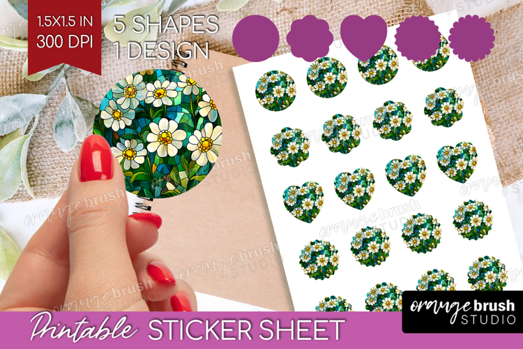Stained Glass Printable Image 10