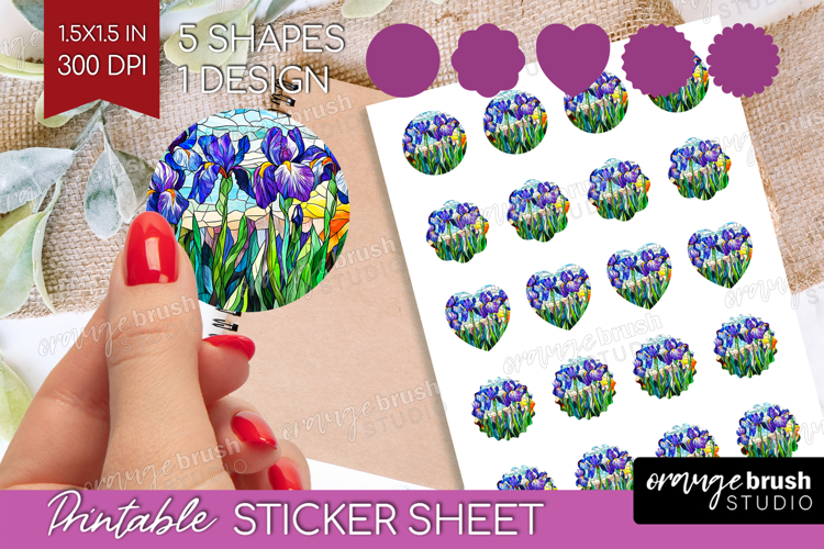 Stained Glass Printable Image 5