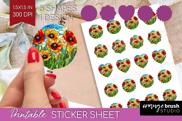 Stained Glass Printable Image 3