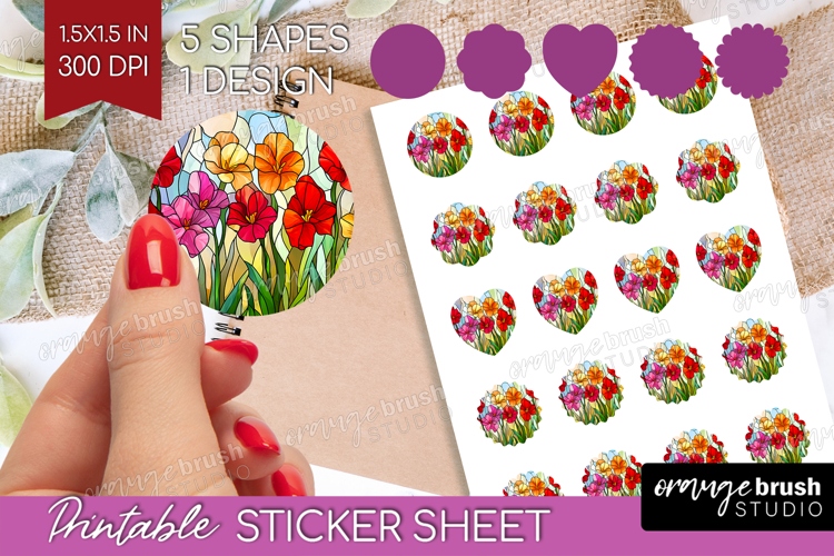 Stained Glass Printable Image 22