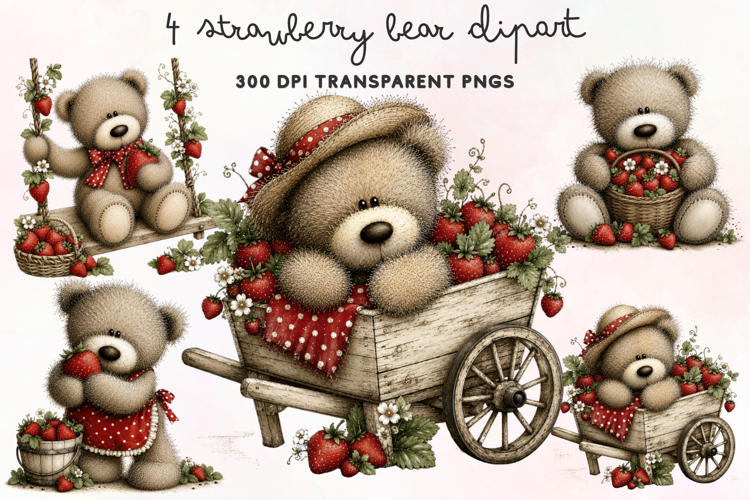 Kawaii Bear Png Image 12