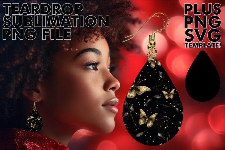 All That Glitters: Black and Gold Earring Magic example image 1