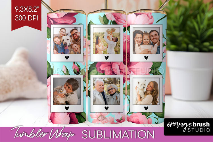 Spring Photo Tumbler PNG - Flowers Picture Tumbler Wrap
