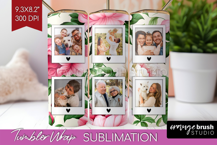Spring Photo Tumbler PNG - Flowers Picture Tumbler Wrap