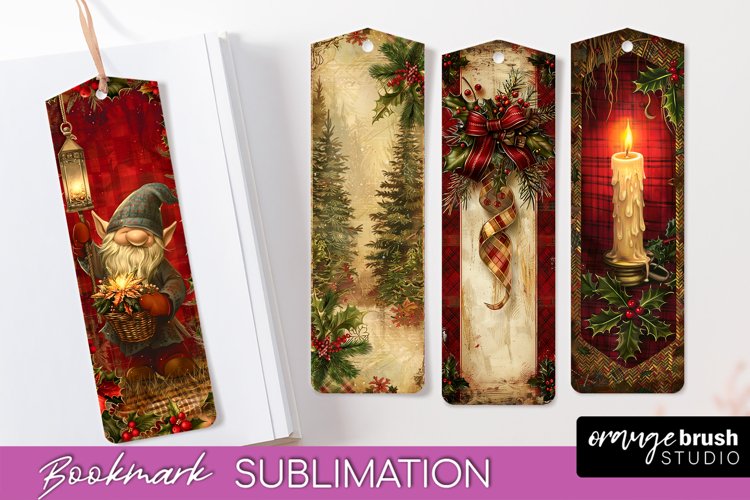 Printable Christmas Bookmark Image 16