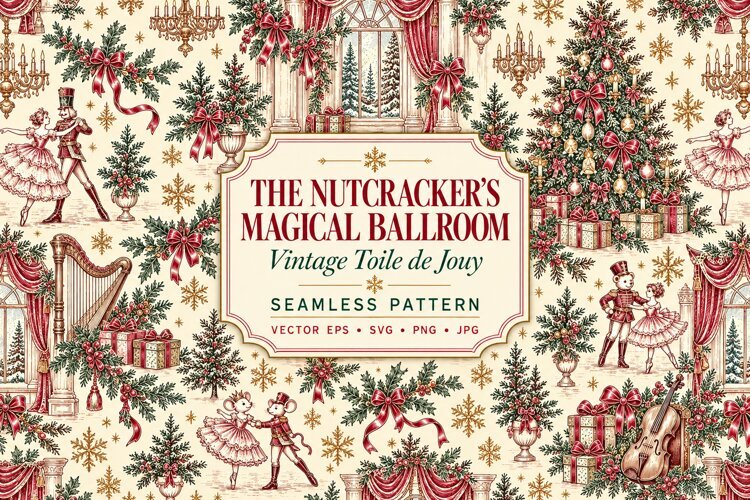 Nutcracker's Magical Ballroom Design example image 1