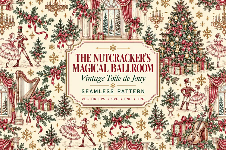 Nutcracker's Magical Ballroom Design