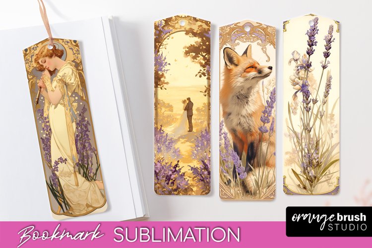 Vintage Scrapbook Bookmark Sublimation - Ephemera Bookmarks
