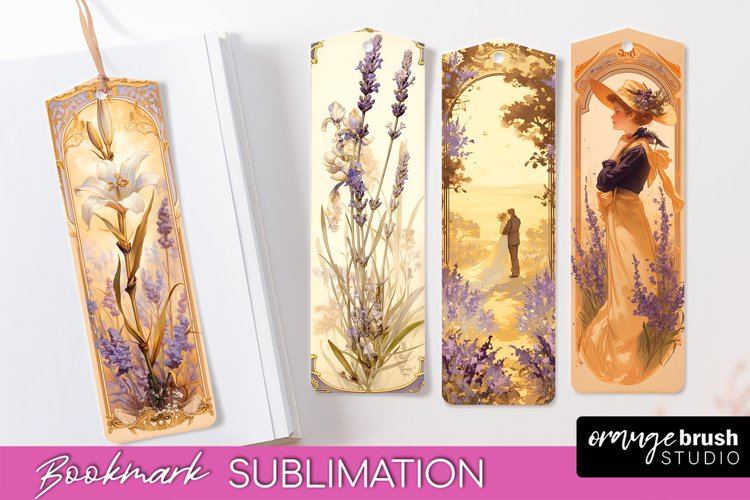 Vintage Scrapbook Bookmark Sublimation - Ephemera Bookmarks