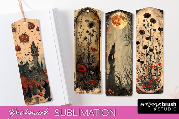 Printable Halloween Bookmark Image 2