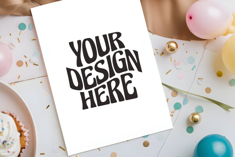 Greeting Card Mockup Image 7