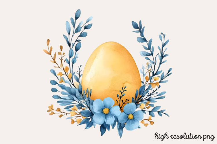 Geometric Pastel Easter Clipart PNG