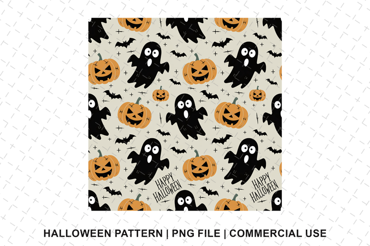 Halloween Seamless Pattern Image 17