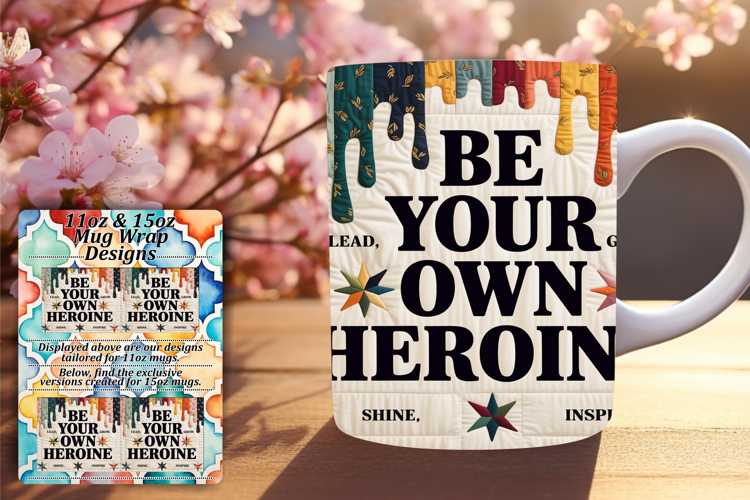 FRESH PNG for 11oz Mug Wrap , Girl Quote