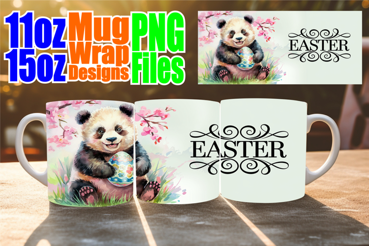 Joyful thoughts sublimation print wrap, Easter