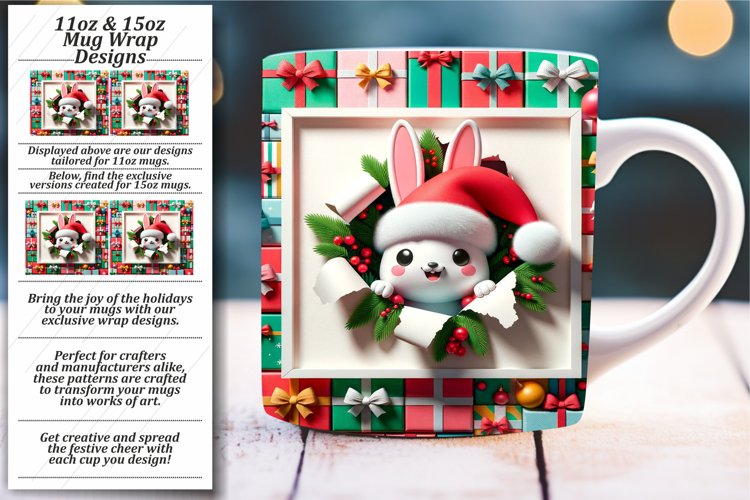 Sublimation Festive Chuckles: Christmas Wall