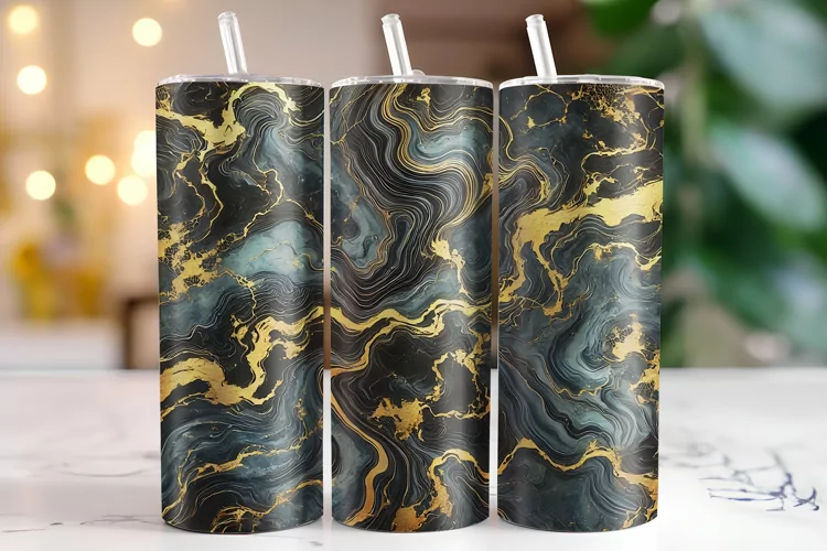 Marble Tumbler Wrap | Sublimation | Tumblers