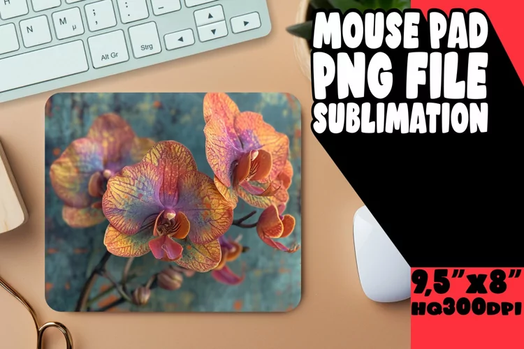 Radiant Blossoms: Bloom Mouse Pad