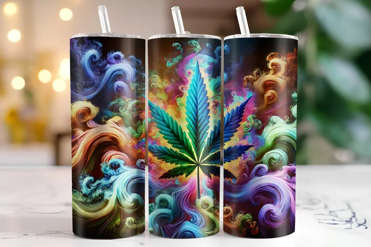 Marijuna Tumbler Wrap | Sublimation | Tumblers
