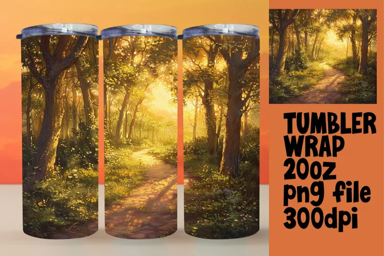 Coastal Horizon Tumbler Design 20oz