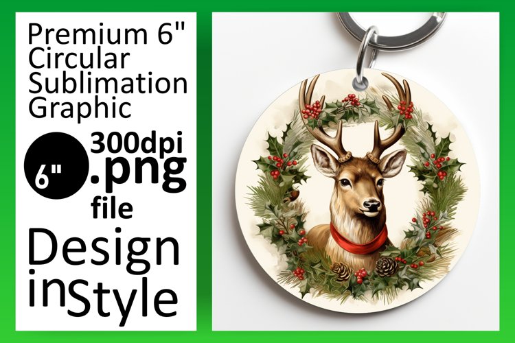 Christmas Wreath Clipart Image 21