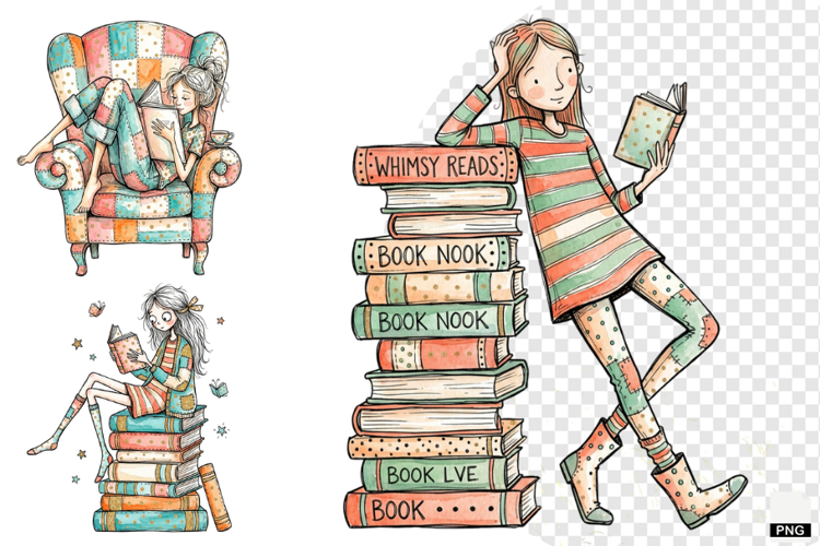 Reading Time Clipart