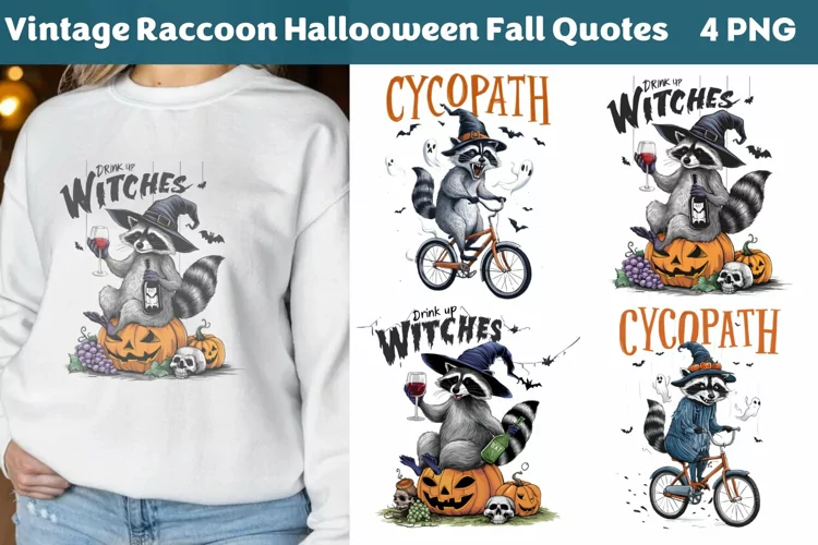 Vintage Pin-up Girls Halloween, Halloween Sublimation