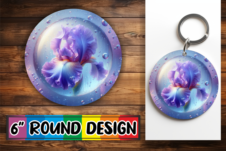 Watercolor Flower Clipart Image 3