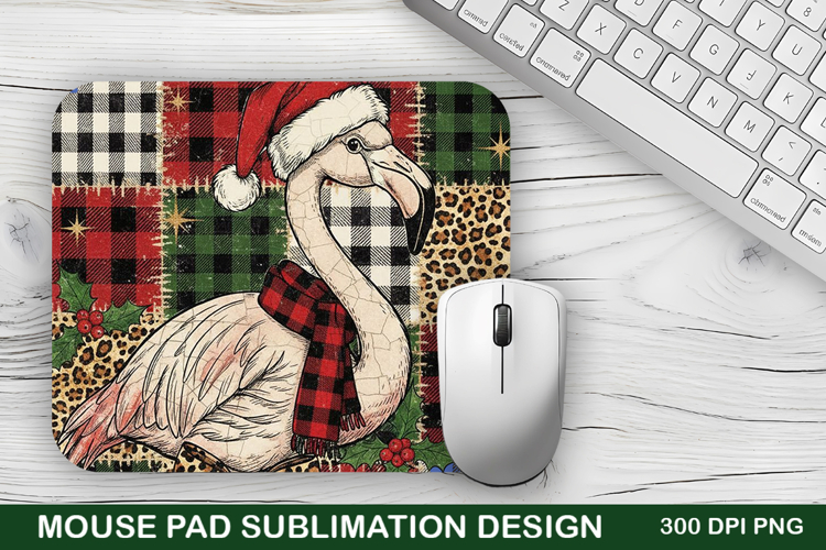 Christmas Goose Mouse Pad Sublimation - Christmas Design