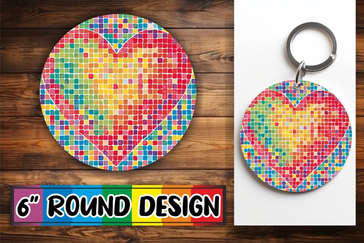 Keychain & Coaster Charm example image 1