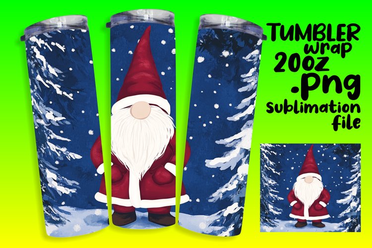 Christmas Tumbler Wrap Image 12