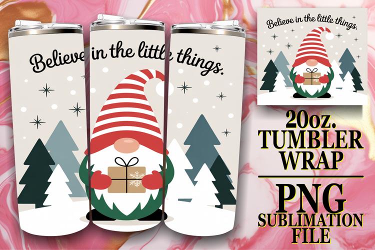 Christmas Tumbler Wrap Image 17