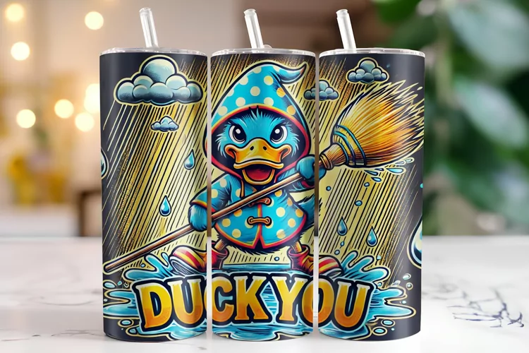 Duck Tumbler Wrap | Sublimation | Tumblers