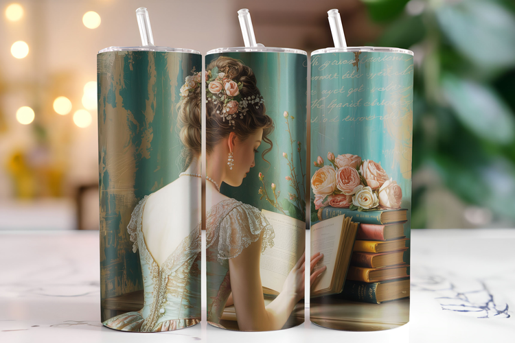 Girl Tumbler Wrap | Sublimation | Tumblers
