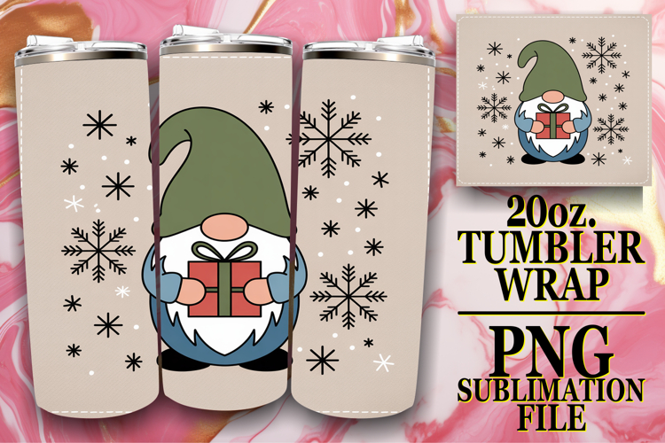 Christmas Tumbler Wrap Image 17