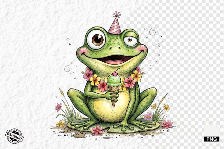 Cute Frog Png Image 10