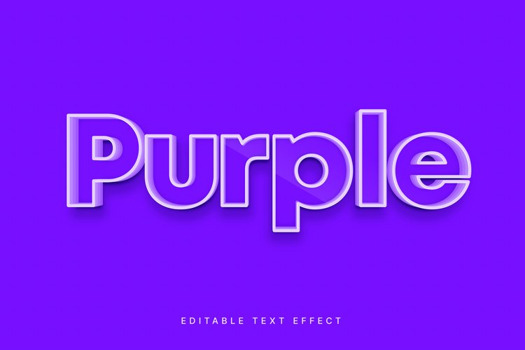 Editable Text Effect for Illustrator. Vector Graphic styles example image 1