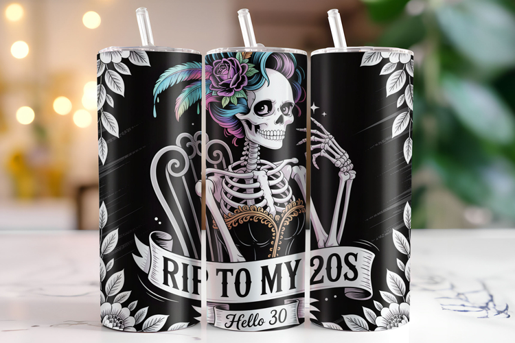 Halloween Tumbler Wrap Image 3
