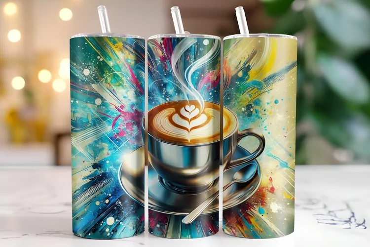 Coffee Tumbler Wrap | Sublimation | Tumblers
