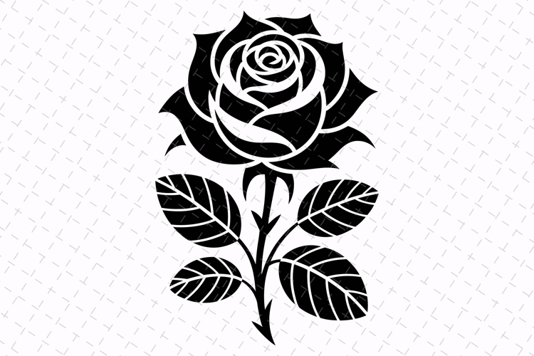 Rose Silhouette Image 14