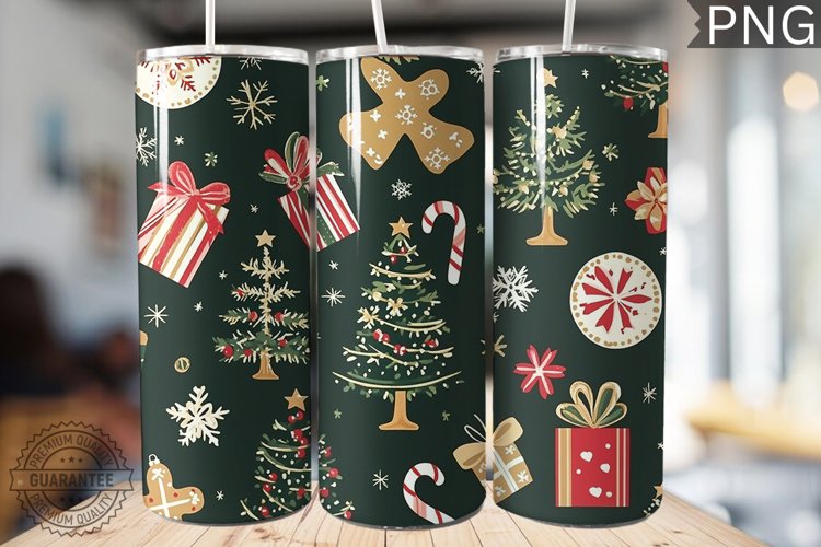 Christmas Tumbler Wrap Image 9