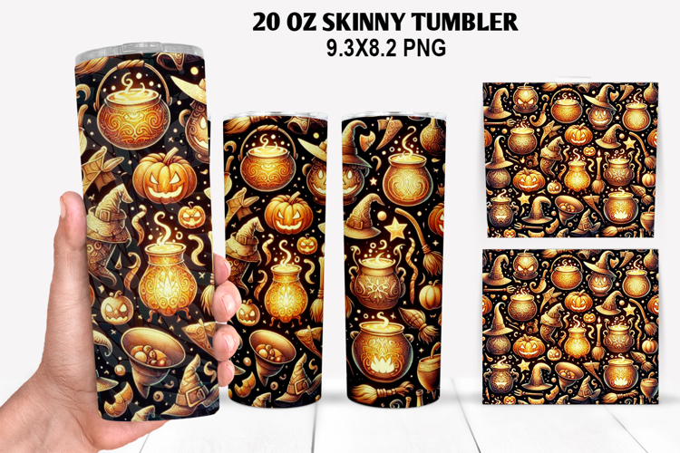 Halloween Tumbler Wrap Image 19