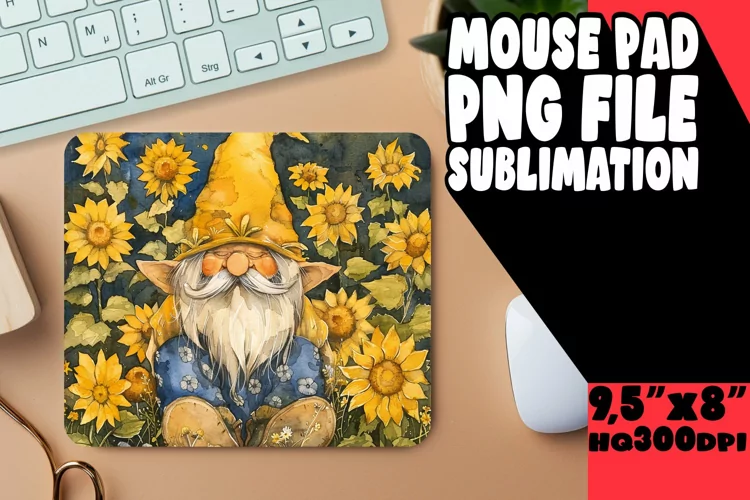 Summer Bloom Mouse Mat