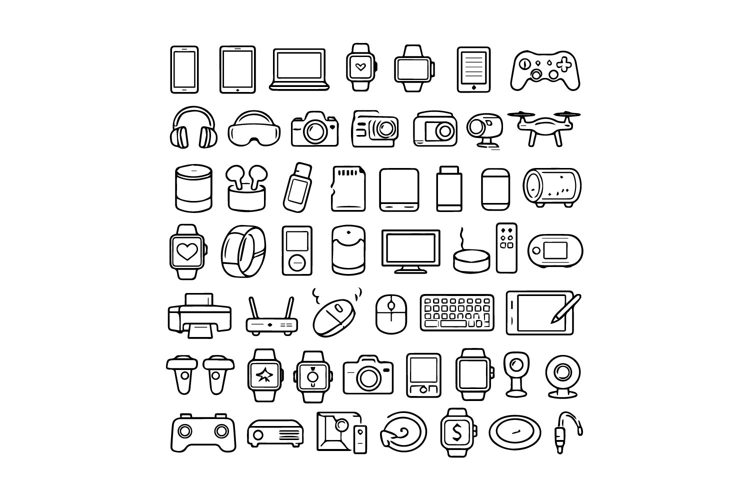 Black And White Camera Icon Image 6