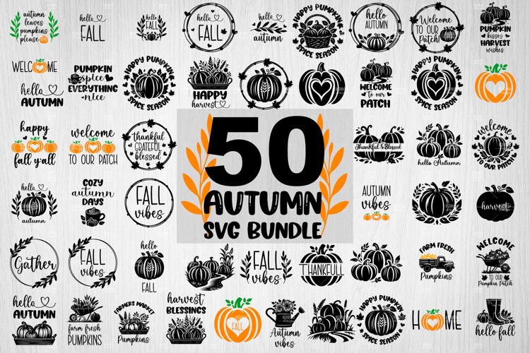Pumpkin Fall Svg Image 16