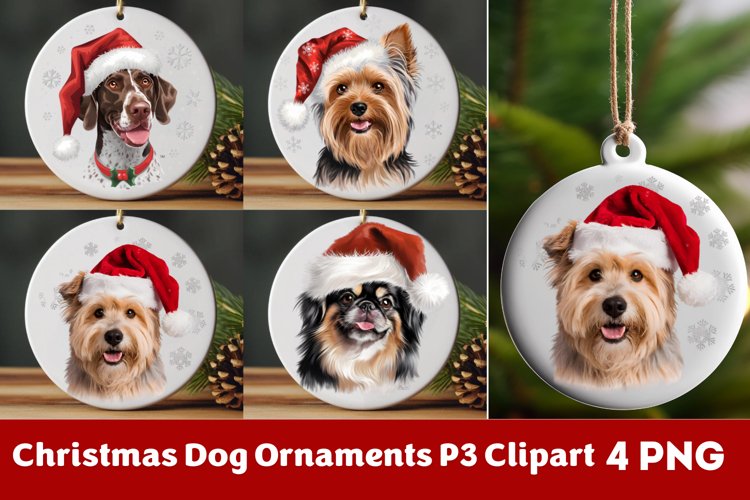 Christmas Ornaments Clipart Image 17