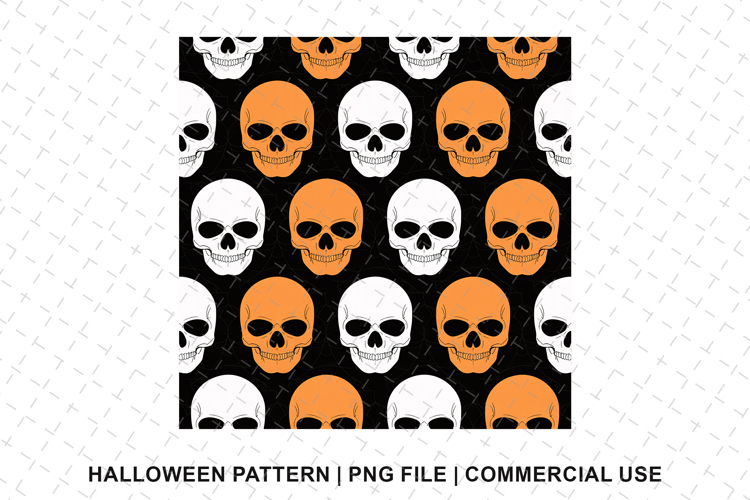 Skull Seamless Pattern Image 7