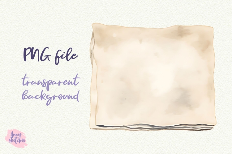Linen Napkins Towels PNG Sublimation Fall Baking Clipart